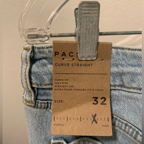 NWT PAC SUN CURVEY JEANS - Picture 5 of 6